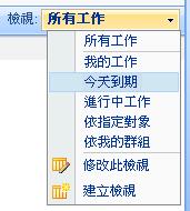 [檢視] 功能表上的檢視